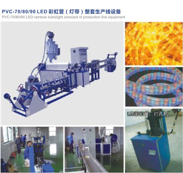 LED彩虹管擠出機(jī)、LED燈帶押出機(jī)